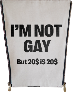 LGBTQ- Not Gay But 20$