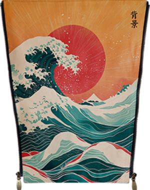 Sunset wave