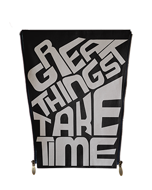 Great things take time